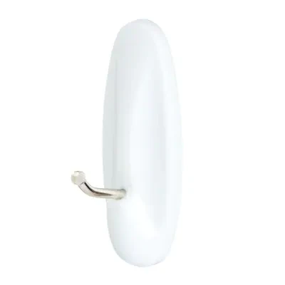 3M Command Medium Wire Hook with Strip - White & Metal | 3M17068 - Image 3