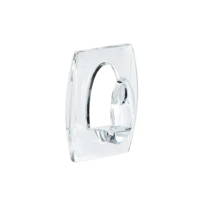 3M Command Mini Hook with Strip - Transparent | 3M17006 - Image 3