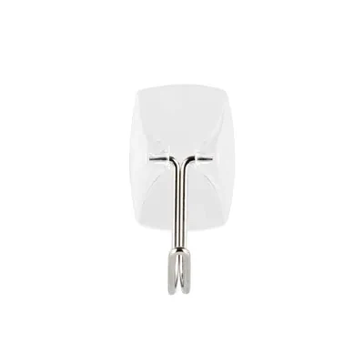 3M Command Small Wire Hook with Strip - White & Metal | 3M17067 - Image 2
