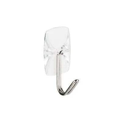 3M Command Small Wire Hook with Strip - White & Metal | 3M17067 - Image 3