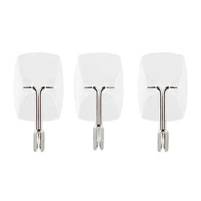 3M Command Small Wire Hook with Strip - White & Metal | 3M17067 - Image 5