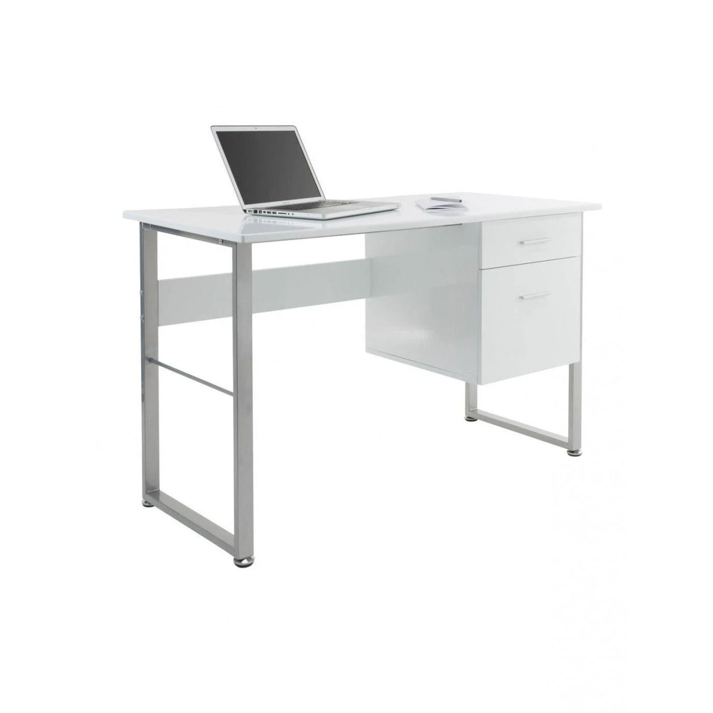Alphason Cabrini Home Office Desk - White | AW22226-WH - Image 2