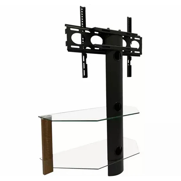 Alphason Century 800mm Glass TV Stand for Up To 55" TV -  Walnut | ADCEC800WAL - Image 5