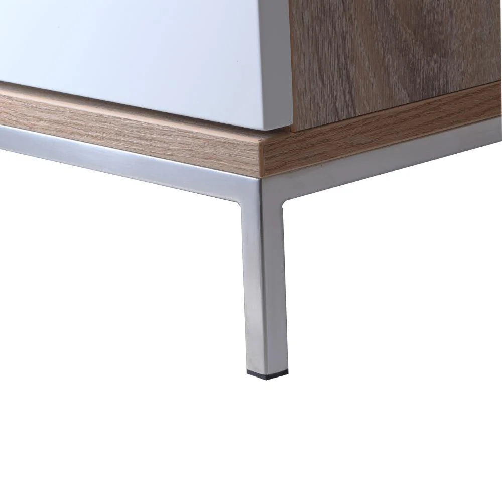 Alphason Chaplin 1600 Cabinet for Up to 70" TVs - Light Oak & White | ADCH1600 - Image 6