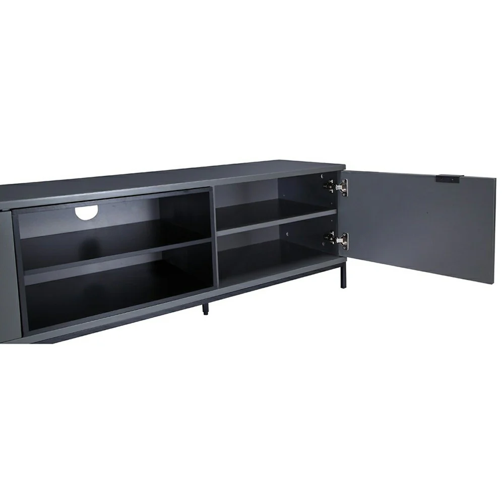 Alphason Chaplin 1600 TV Stand for TVs Up to 72" - Charcoal | ADCH1600-CH - Image 3