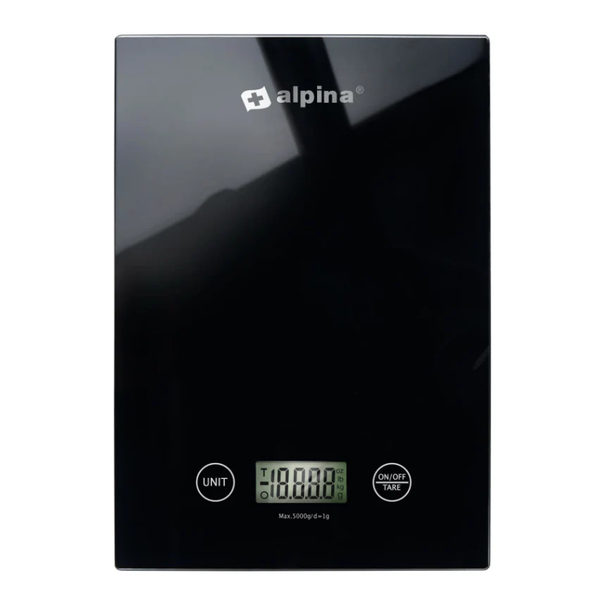Alpina Digital Kitchen Scale - Black | 552460