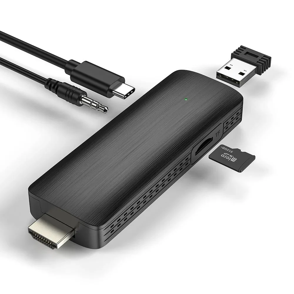 Android 12 4K Smart TV Stick â Black | 035318 - Image 3