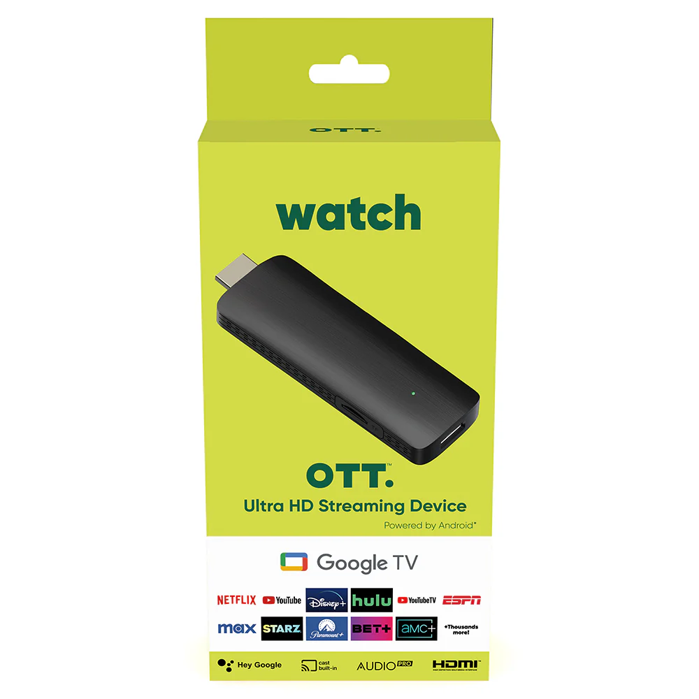 Android 4K Smart TV Stick – Black | 035325 - Image 5