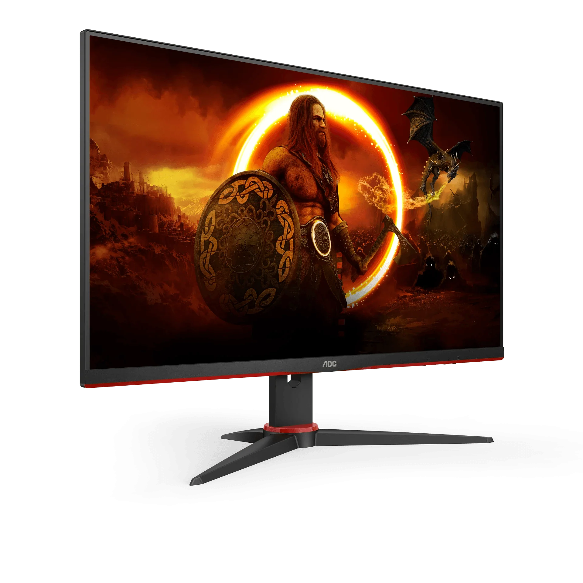 AOC 23.8" FHD WLED Backlight Gaming Monitor - Black | 24G2SAE/BK - Image 2
