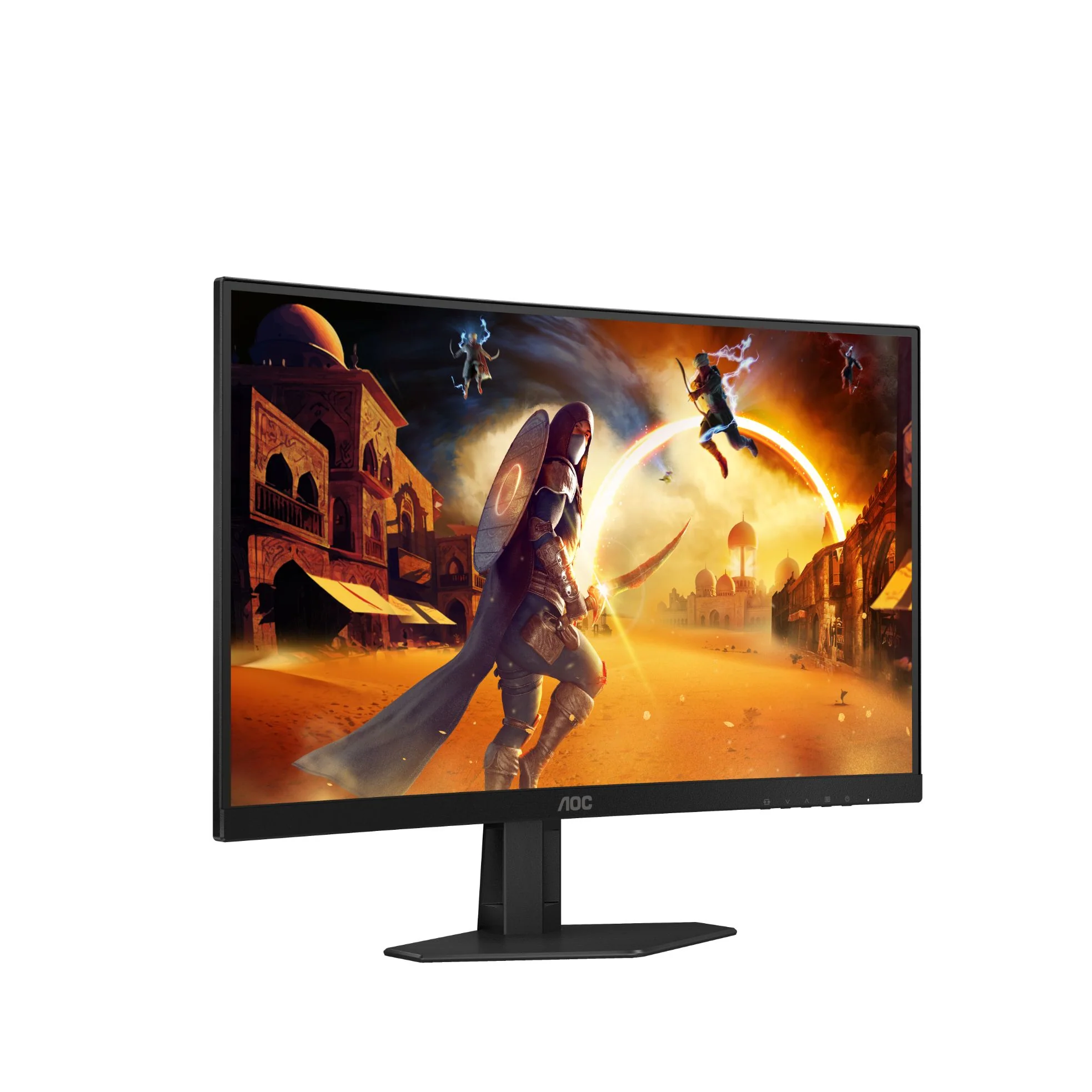 AOC 27" FHD Curved Gaming Monitor - Black | C27G4ZXE - Image 6
