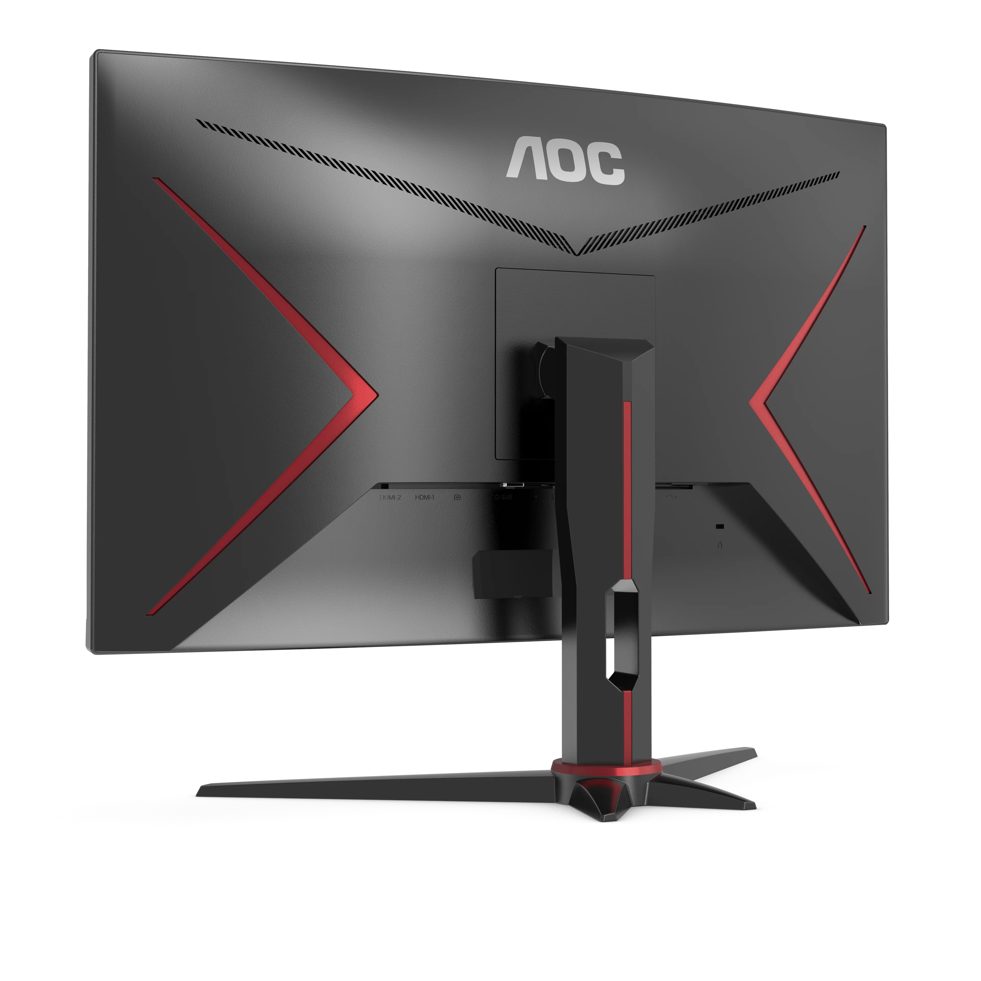 AOC 27" FHD Curved Gaming Monitor - Black & Red | C27G2ZE/BK - Image 6