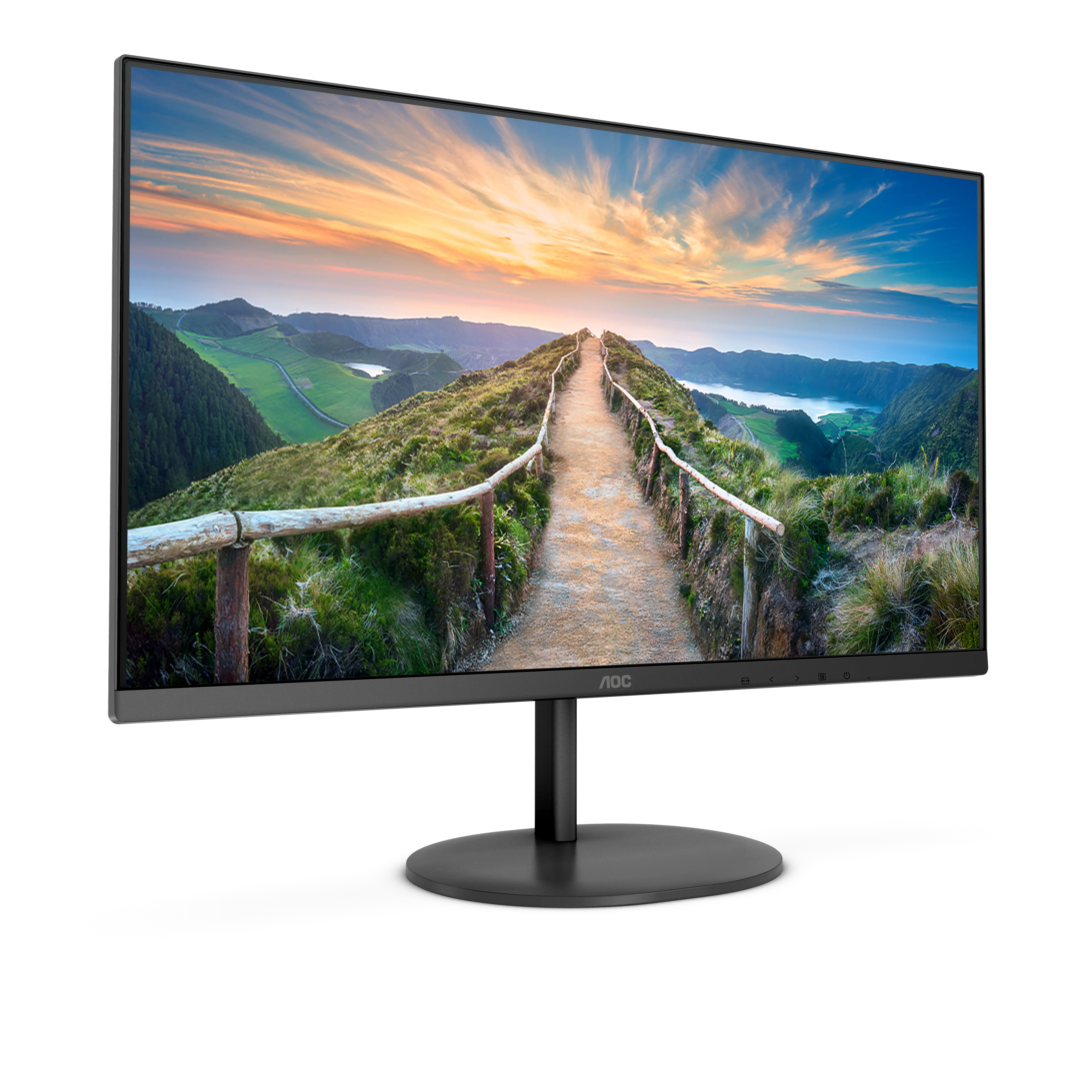 AOC 27" QHD Monitor - Black | Q27V4EA - Image 2
