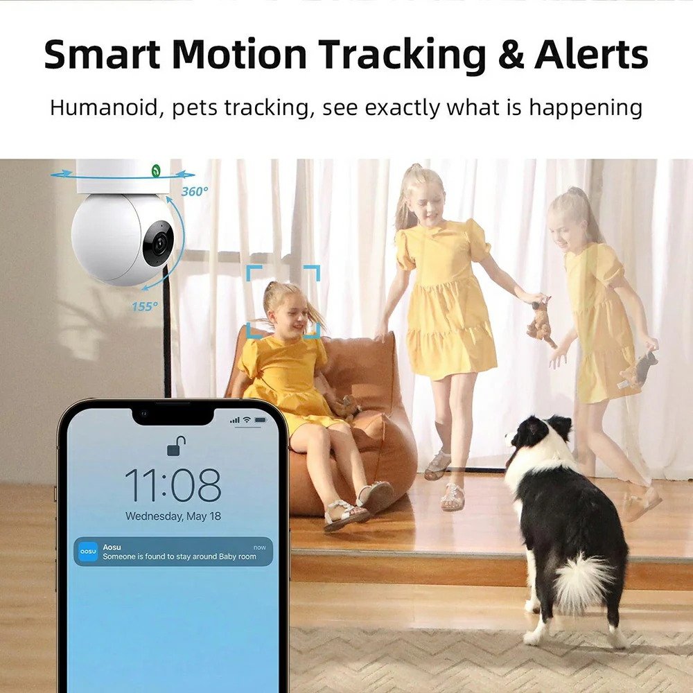 Aosu P1 Pro Indoor Camera - White | c2p - Image 3