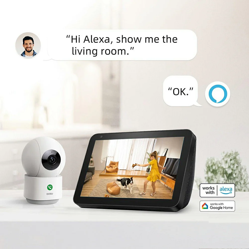 Aosu P1 Pro Indoor Camera - White | c2p - Image 7