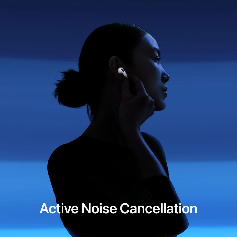 Apple Airpods 4 In-Ear Wireless Bluetooth Earbuds with Active Noise Cancellation - White | MXP93ZM/A - Image 3