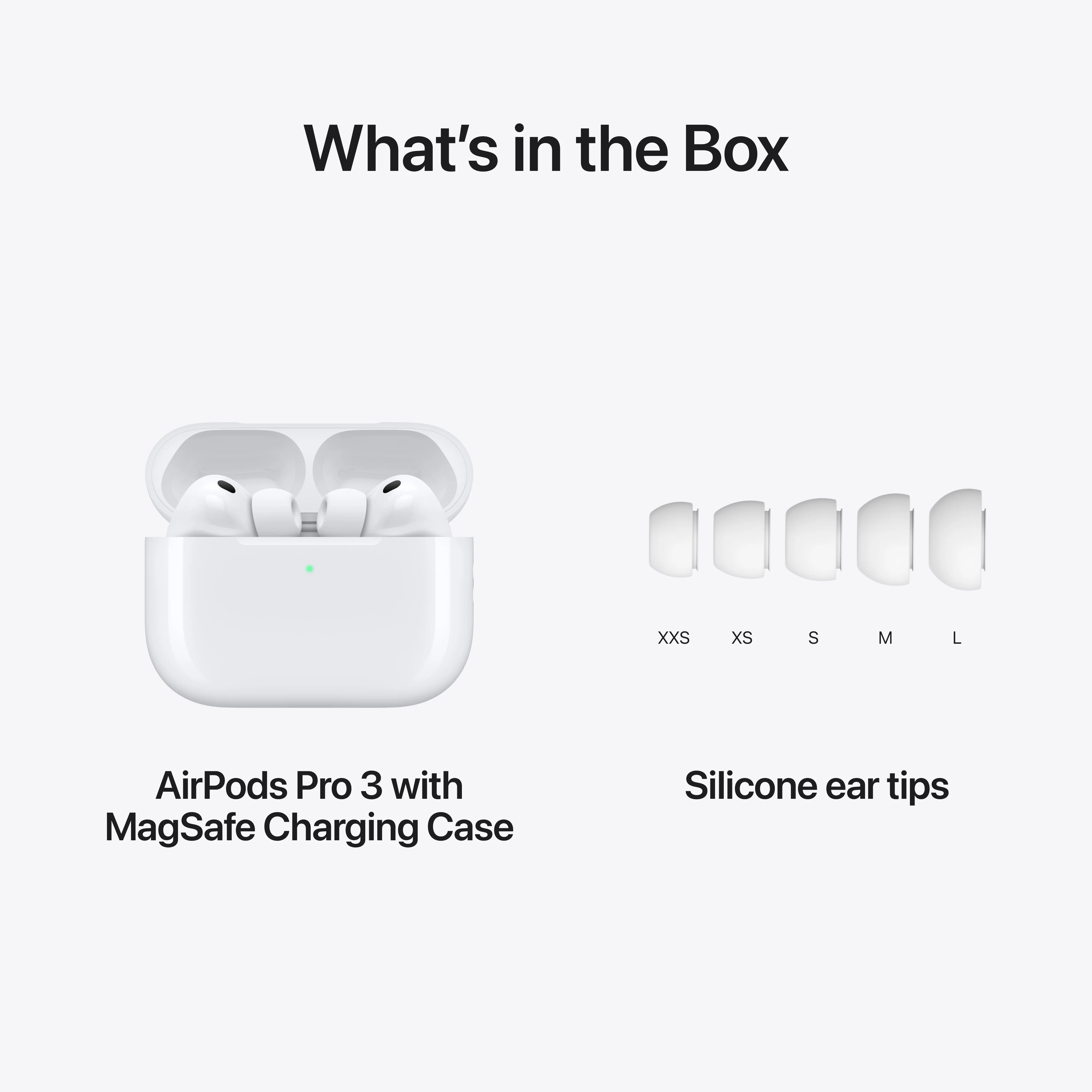 Apple AirPods Pro 3rd Gen In-Ear Wireless Bluetooth Earbuds - White | MFHP4ZM/A - Image 9