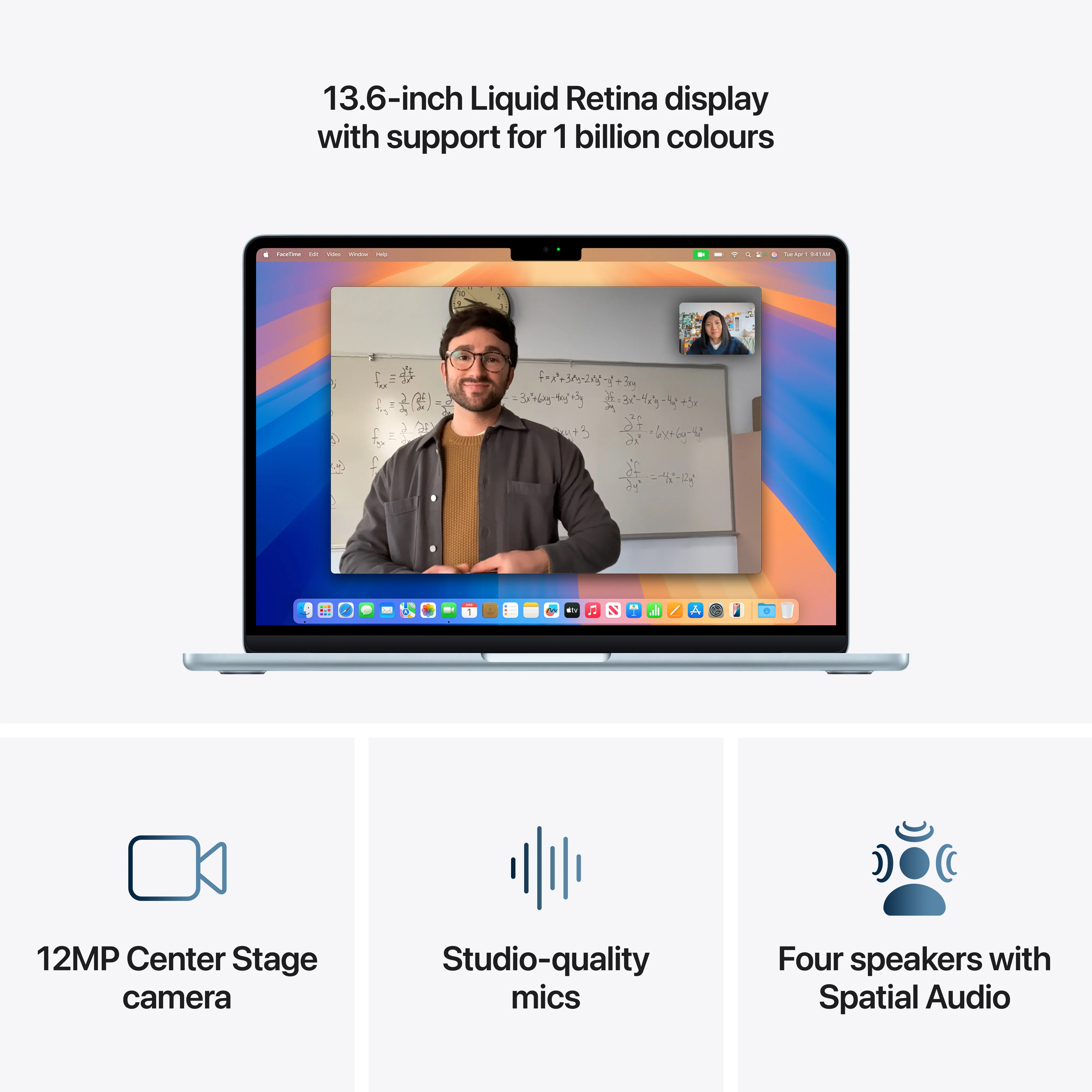 Apple MacBook Air M4 13.6" 16GB/512GB Laptop - Sky Blue | MC6U4B/A - Image 5
