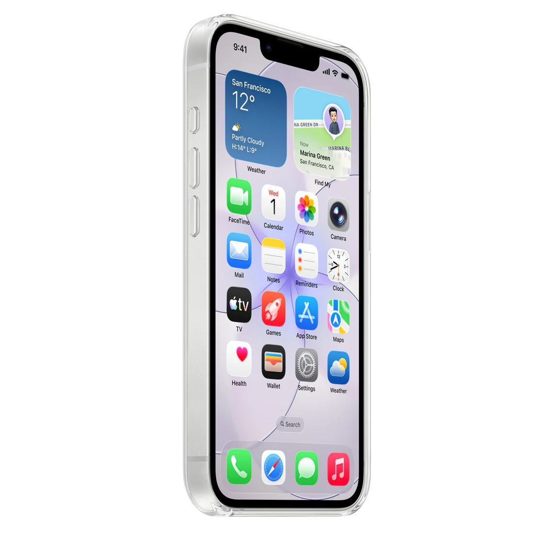 Apple MagSafe Case for iPhone 17e - Clear | MHWC4ZM/A - Image 2