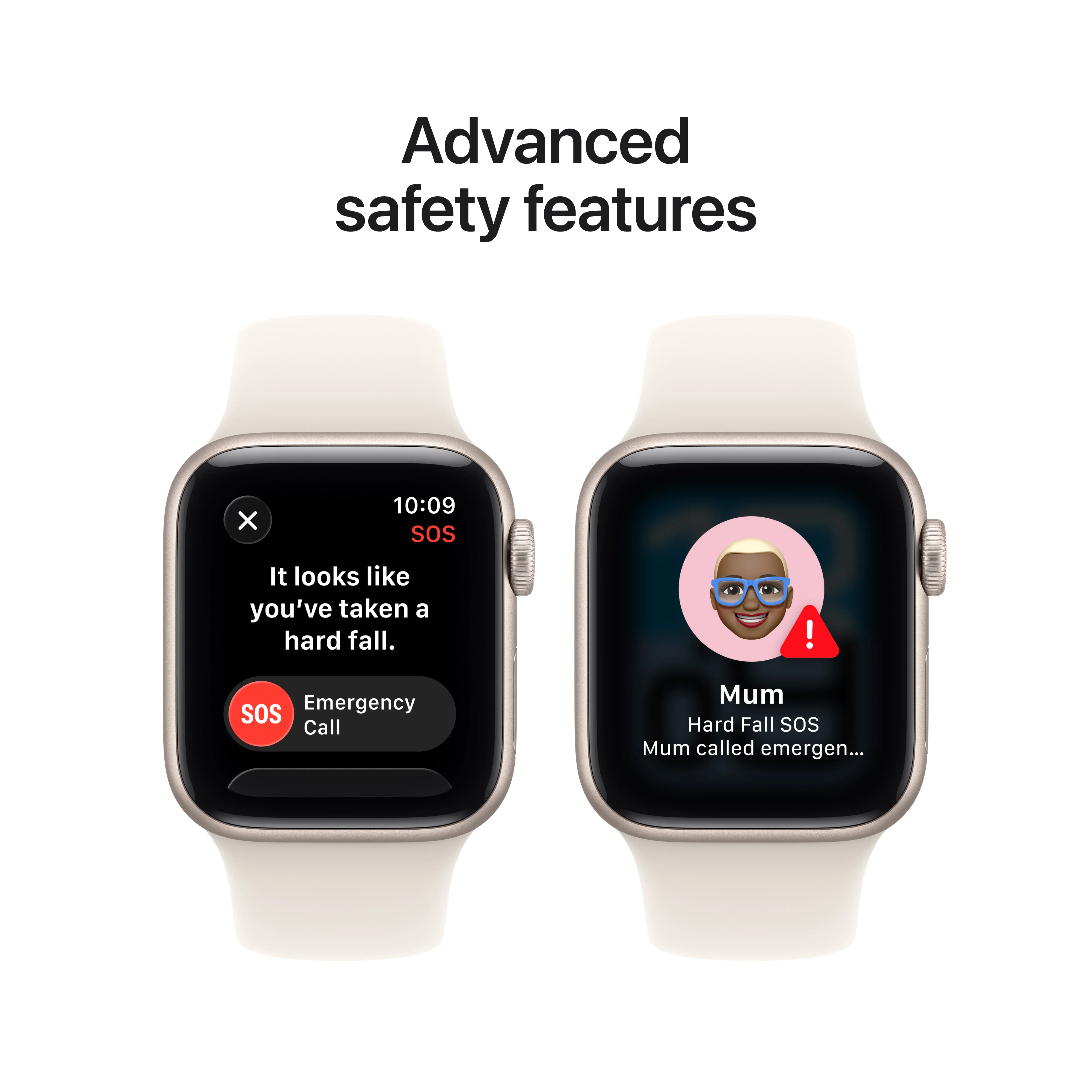 Apple Watch SE 3 GPS 40MM Starlight Aluminium Case with Starlight Sport Band - S/M | MEH34MP/A - Image 7