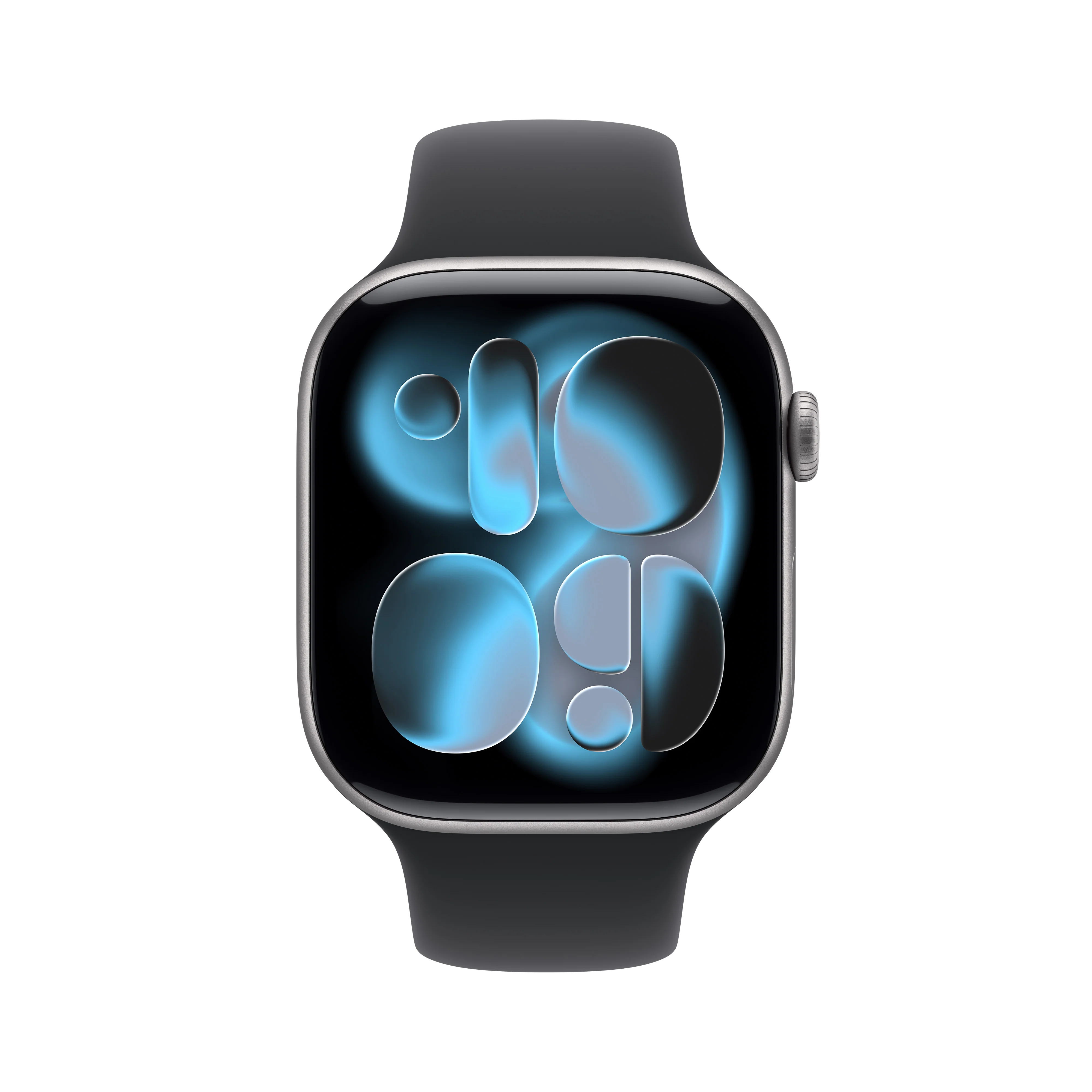 Apple Watch Series 11 GPS 46MM Space Grey Aluminium Case with Black Sport Band - M/L | MEV44MP/A - Image 2