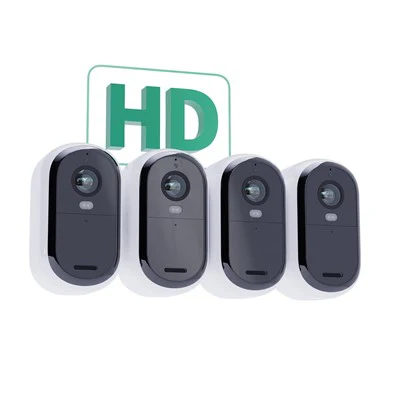 Arlo 2K Essential Outdoor Security Camera Pack of 4 - White | VMC2450100EUS - Image 2