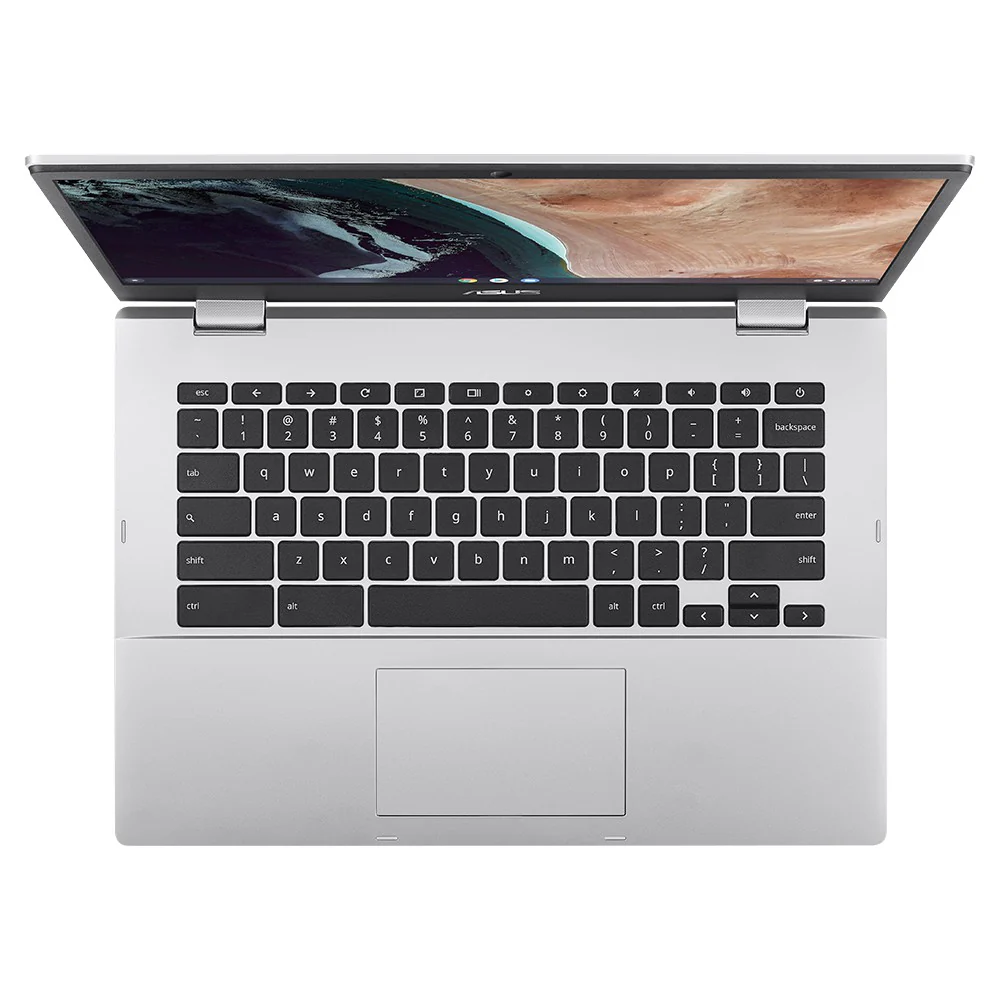 Asus Intel Celeron 14" 4GB/64GB Chromebook - Transparent Silver | CX1400CKA-NK0380 - Image 3