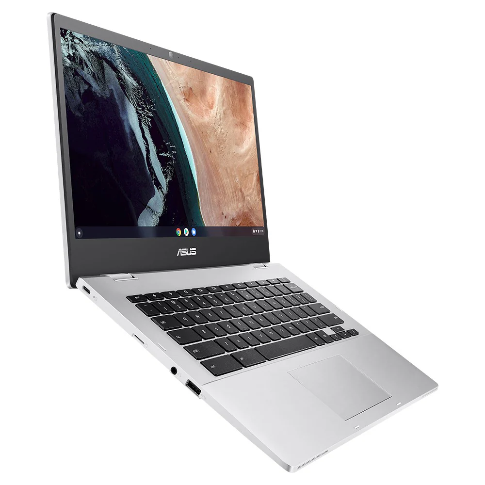 Asus Intel Celeron 14" 4GB/64GB Chromebook - Transparent Silver | CX1400CKA-NK0380 - Image 4