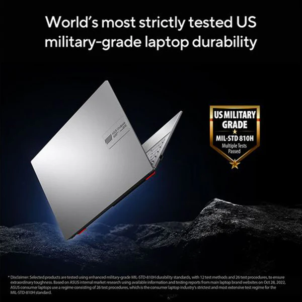 Asus Vivobook Go 15 AMD Ryzen 5 15.6" 8GB/512GB Laptop - Cool Silver | E1504FA-BQ2075W - Image 15