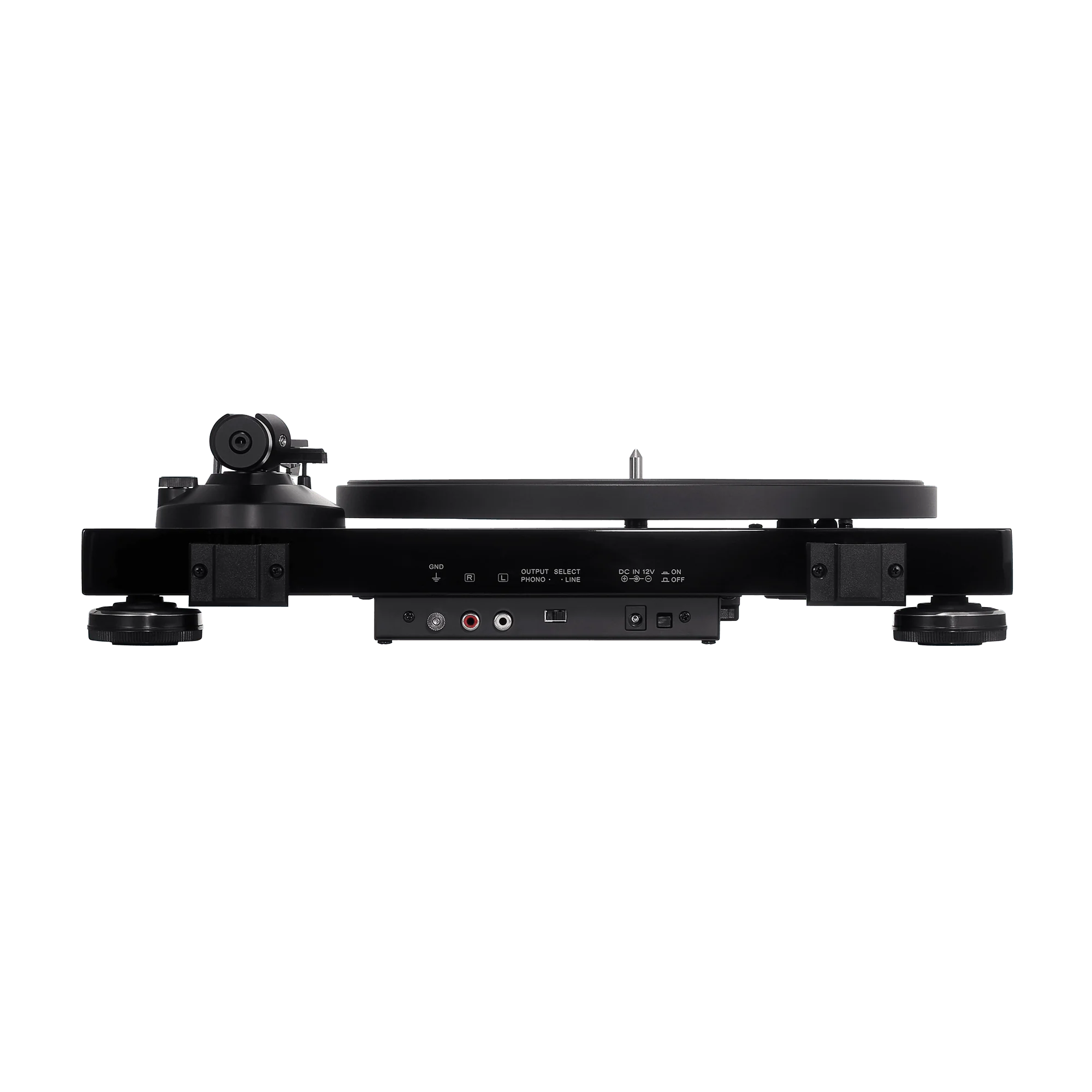 Audio Technica Fully Manual Belt-Drive Turntable - Piano Black | ATLPW50PB - Image 4