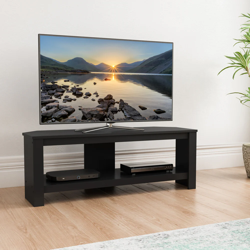 AVF Calibre 1.15M TV Stand - Black Oak | CA115BO - Image 4