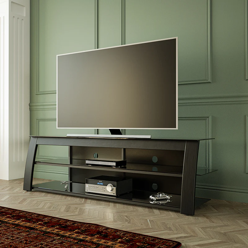 AVF Kivu 1.8M TV Stand - Black | FS1800KIVB - Image 9