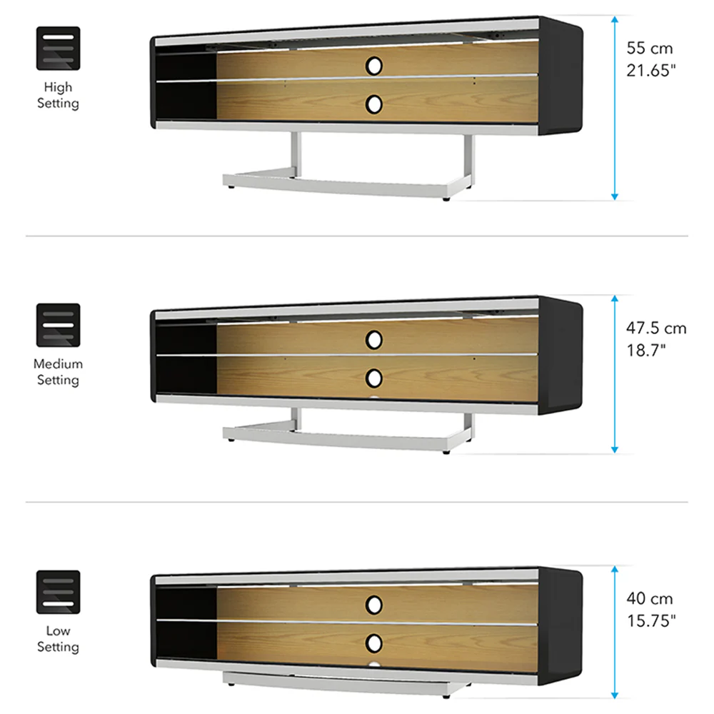 AVF Options Portal 1.5m TV Stand for Up to 70" TV | PRT1500A - Image 6