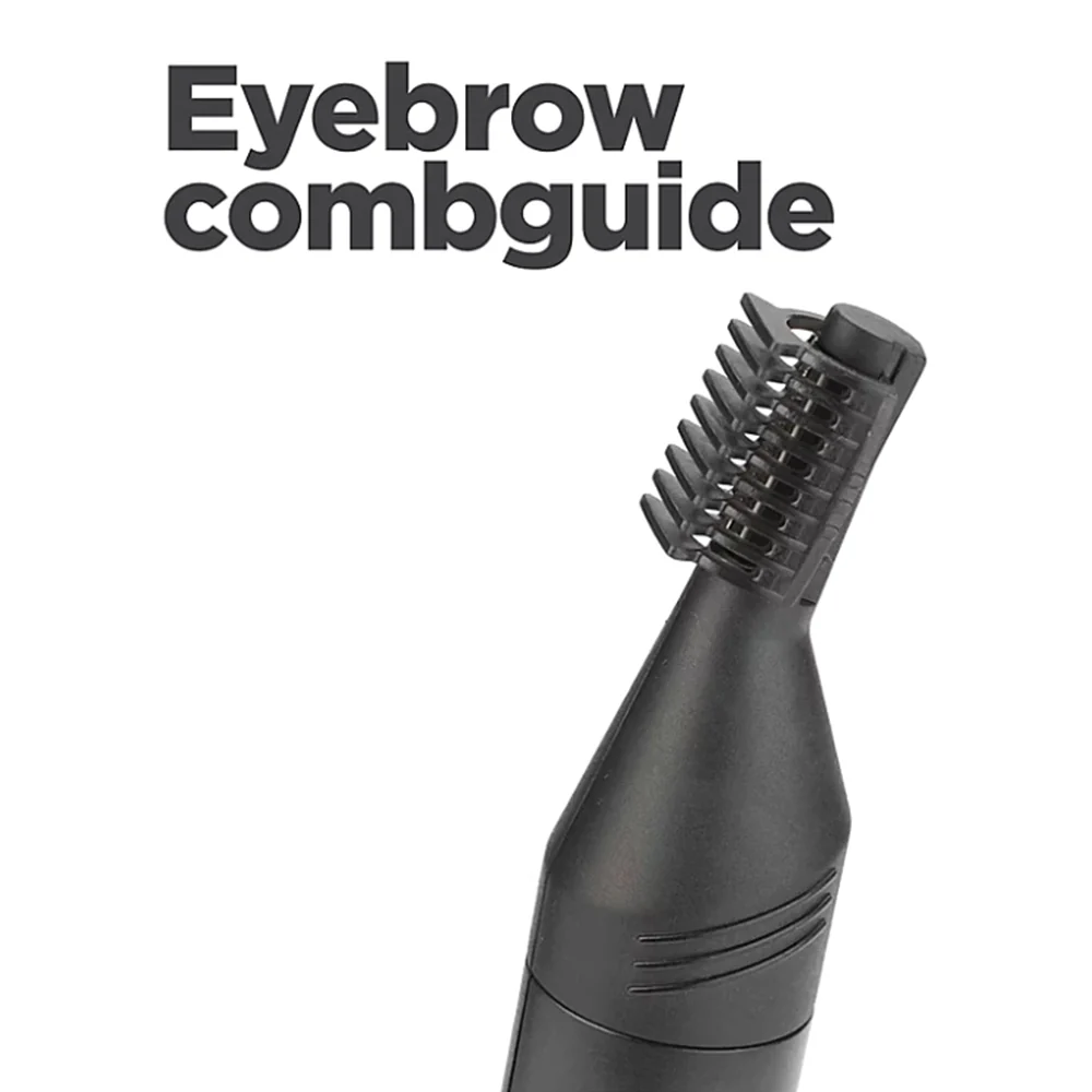 Babyliss 3 In 1 Detail Nose Trimmer - Black | E652U - Image 4