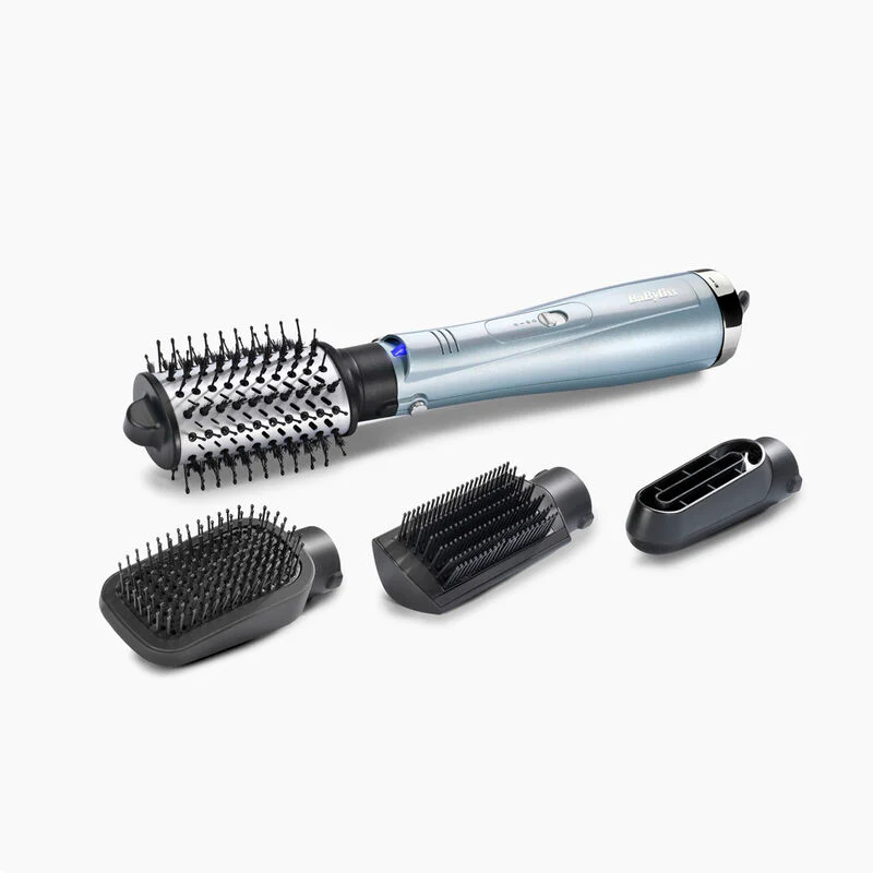 Babyliss Hydro Fusion 4 in 1 Hair Dryer Brush - Blue | 2774U - Image 3