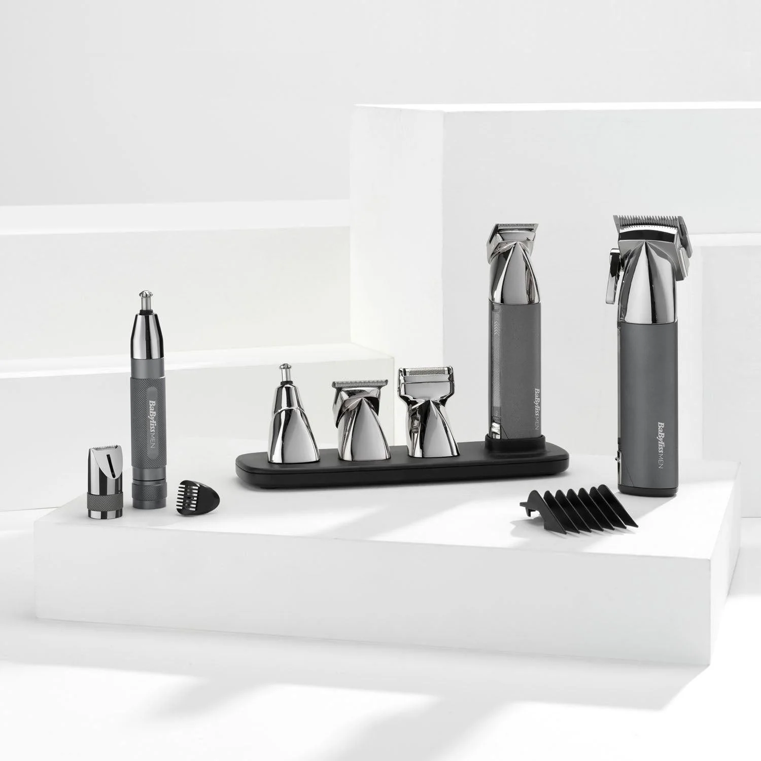 BaByliss Men Super X Metal Series 15 in 1 Cordless Multi Trimmer | 7200U - Image 3