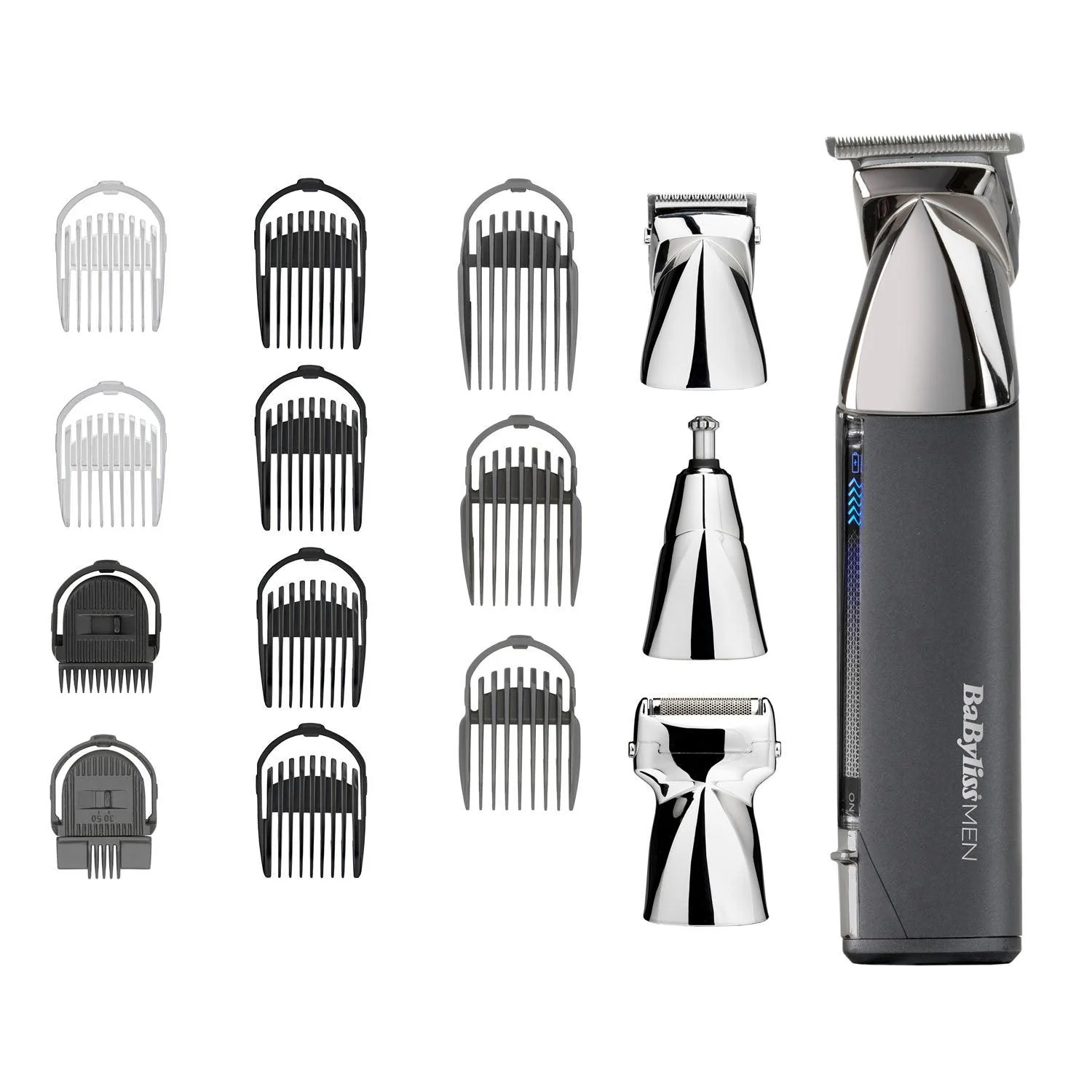 BaByliss Men Super X Metal Series 15 in 1 Cordless Multi Trimmer | 7200U - Image 7