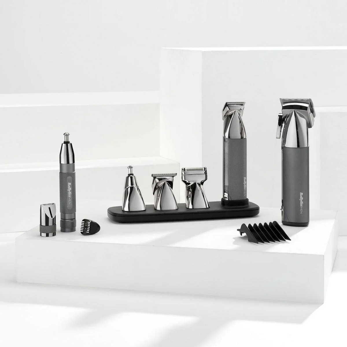 BaByliss Men Super X Metal Series Cordless Nose, Ear And Eyebrow Trimmer | 7066U - Image 5