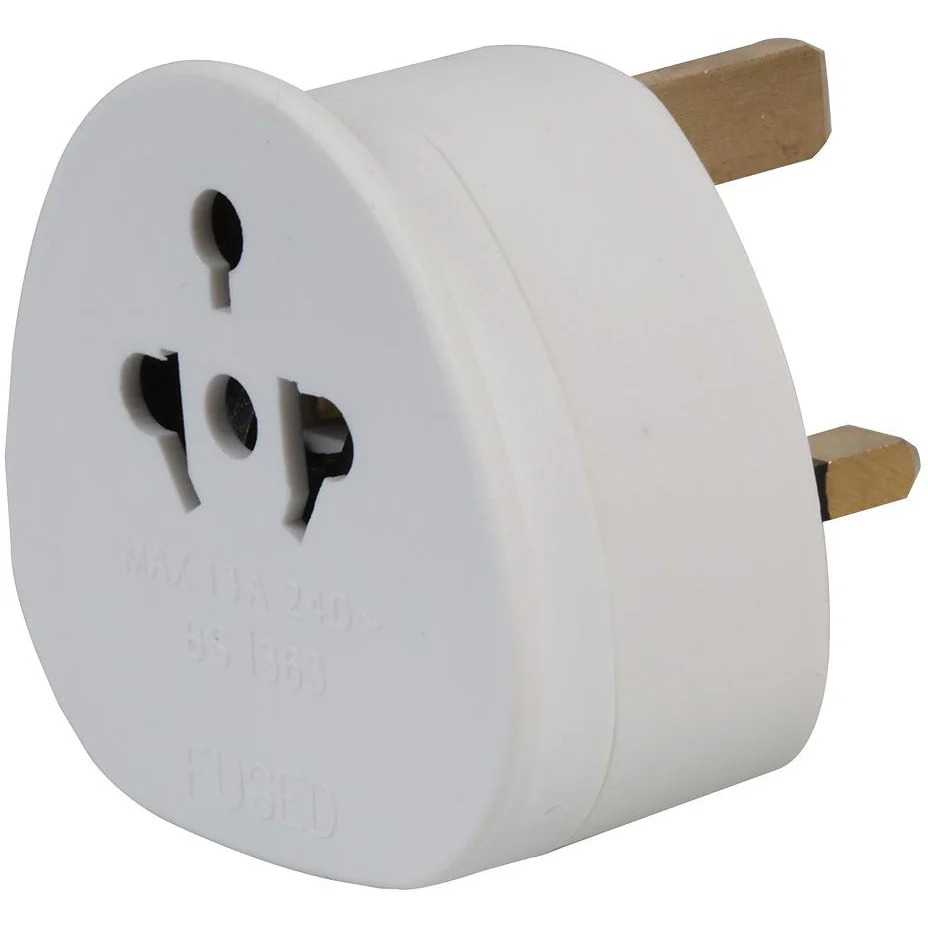 Benross Visitor Travel Adaptor Plug - White | 463366
