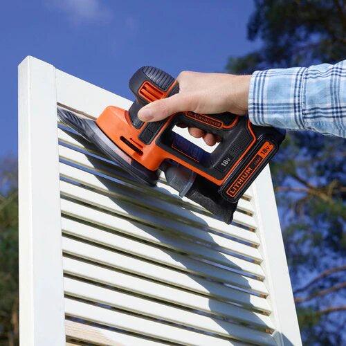 Black & Decker 18V Lithium-Ion Cordless Mouse Detail Sander | BDCDS18-GB - Image 5
