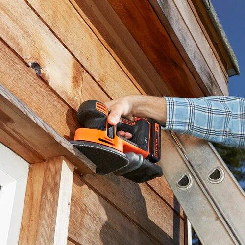 Black & Decker 18V Lithium-Ion Cordless Mouse Detail Sander | BDCDS18-GB - Image 6
