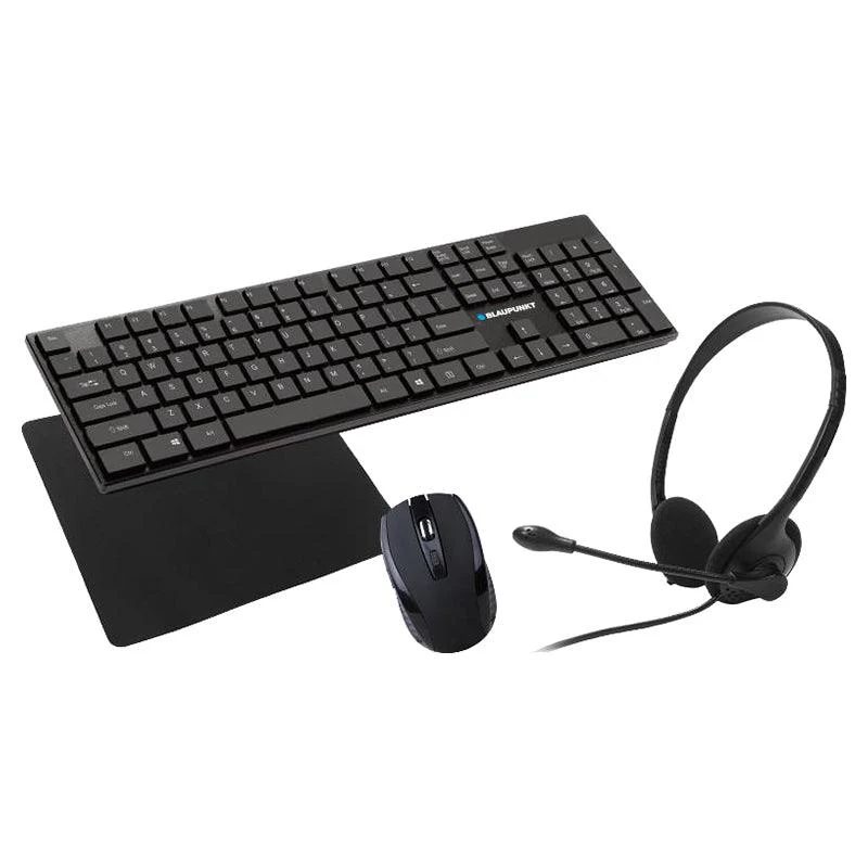 Blaupunkt 4 in 1 Home Office Pack - Black | BLP1921.133