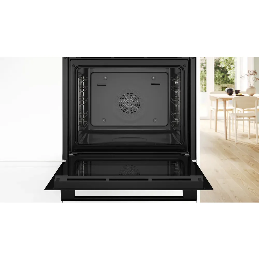 Bosch 71L Built-In Conventional Electric Single Oven - Black | HQA534BB3B - Image 6