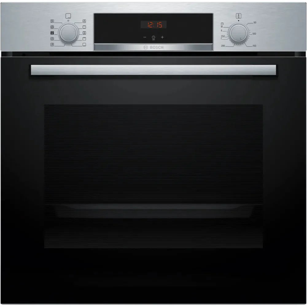 Bosch 71L Built-In Conventional Oven & Grill Electric Single Oven - Stainless Steel | HQA534BS3B