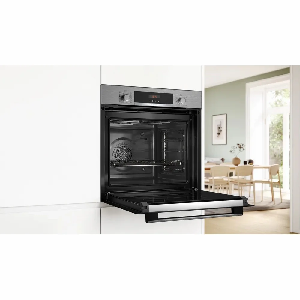 Bosch 71L Built-In Conventional Oven & Grill Electric Single Oven - Stainless Steel | HQA574BS3B - Image 9