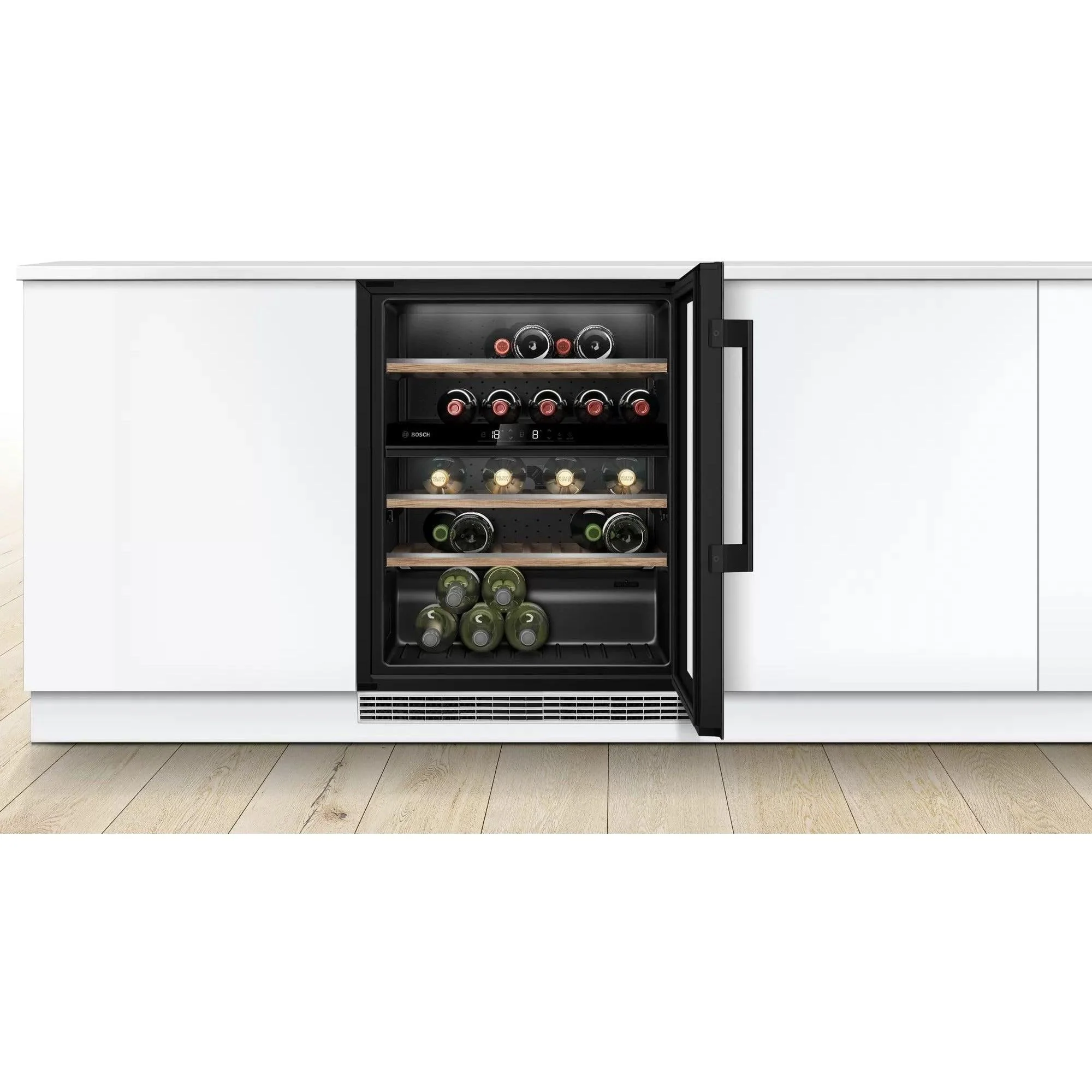 Bosch Serie 6 120L Built-Under Wine Cooler - Black | KUW21AHG0G - Image 3