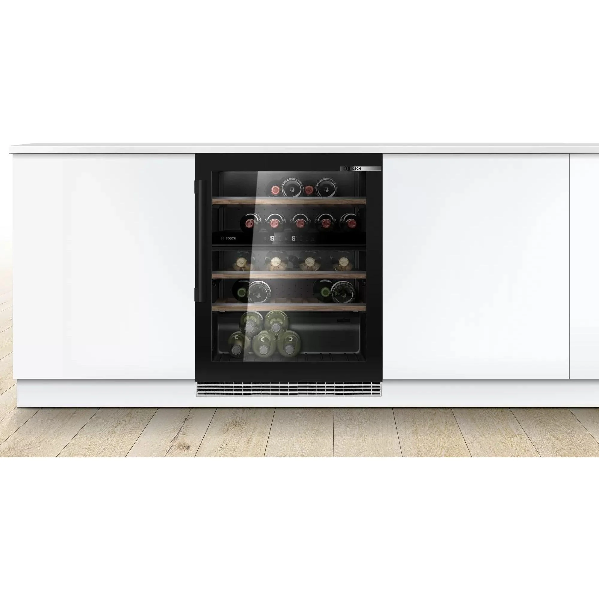 Bosch Serie 6 120L Built-Under Wine Cooler - Black | KUW21AHG0G - Image 4