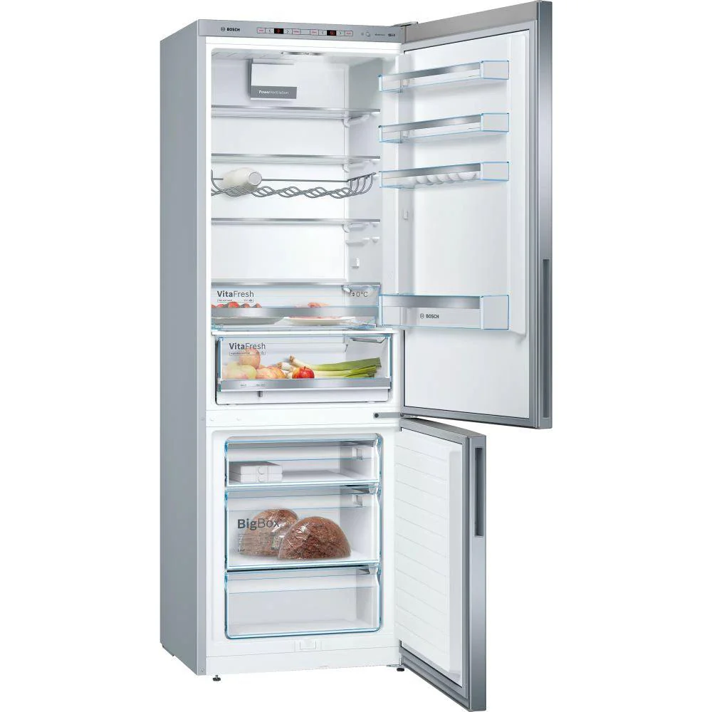 Bosch Serie 6 Low Frost Freestanding Fridge Freezer - Inox | KGE49AICAG - Image 2
