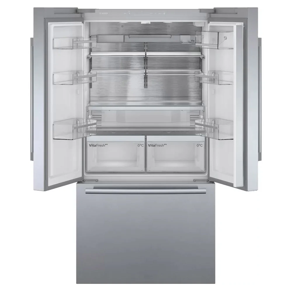 Bosch Serie 8 573L Frost Free Freestanding French Door Fridge Freezer - Stainless Steel | KFF96PIEP - Image 4