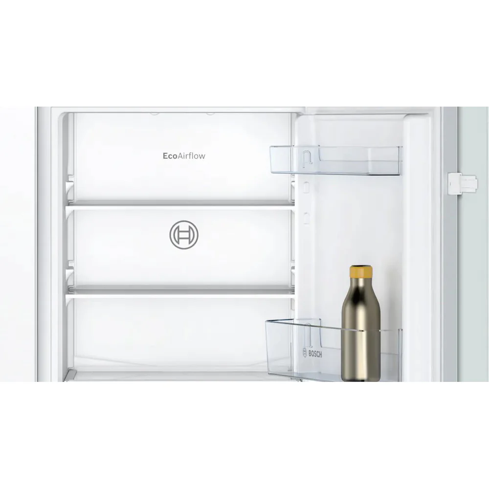 Bosch Series 2 249L Frost Free Built-In Fridge Freezer - White | KIN85NSE0G - Image 3
