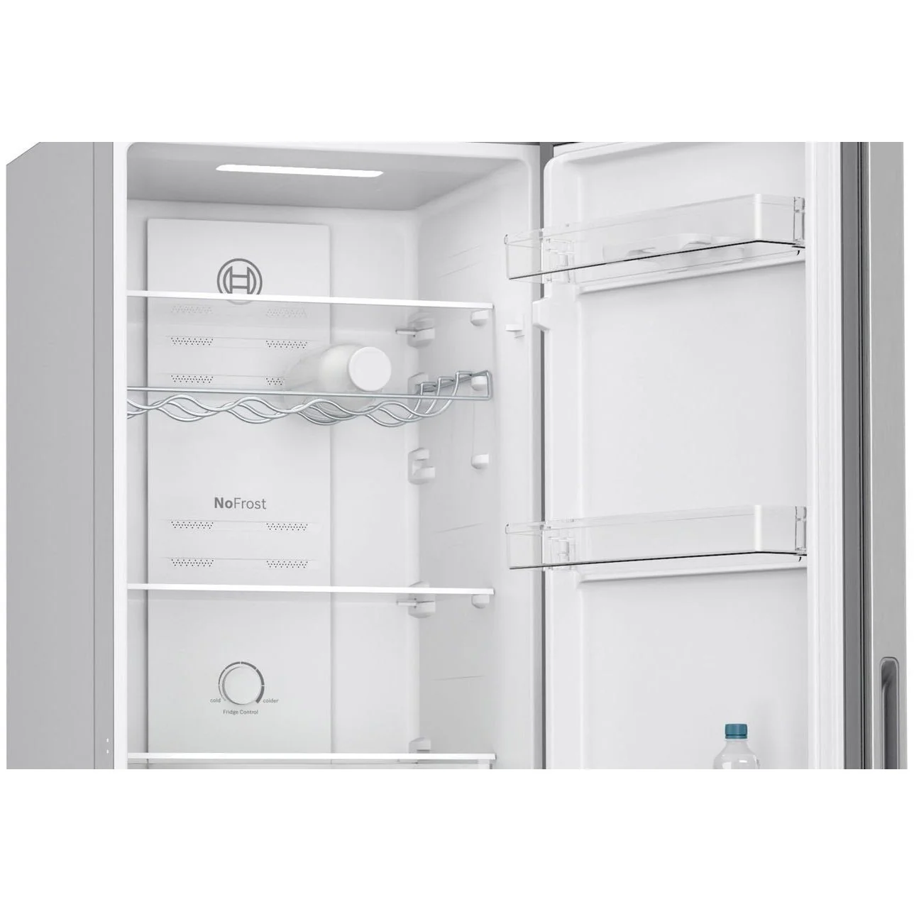 Bosch Series 2 255L Frost Free Freestanding Fridge Freezer - Stainless Steel Effect | KGN27NLEAG - Image 3